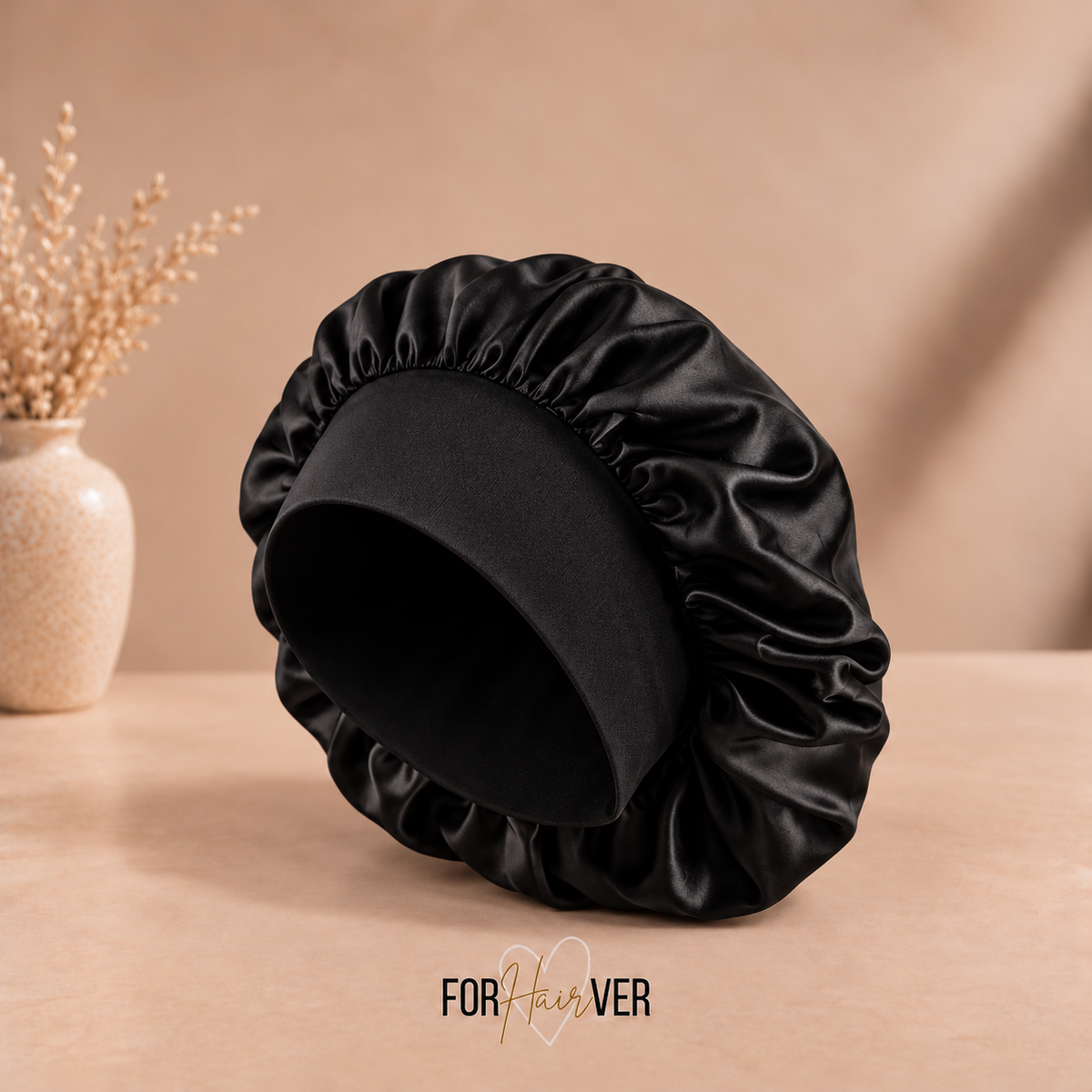 Bonnet en satin